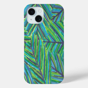 Coque Pour iPhone 15 Nuits tropicales luxuriantes
