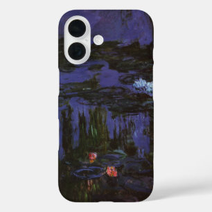 Coques iPhone 16 Nymphéas par Claude Monet, Impressionnisme Vintage