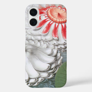 Coques iPhone 16 Nymphéas vintage dans un étang de jardin
