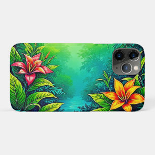 Case-Mate iPhone Case Oasis de la jungle tropicale luxuriante