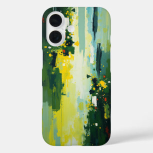 Coques iPhone 16 Oasis Verte : Une escapade sereine