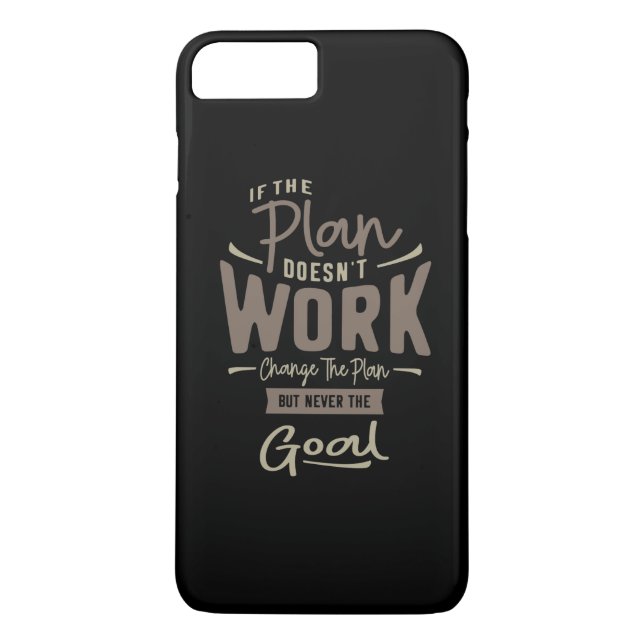 Coques Case-Mate iPhone Objectifs - Citations motivationnelles (Dos)