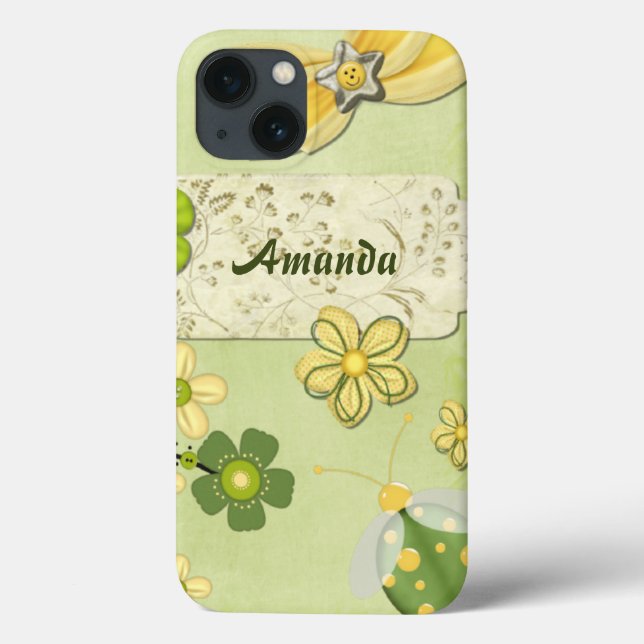 Coques Case-Mate iPhone Occasions de printemps Médias mixtes PERSONNALISÉS (Verso)