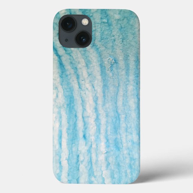 Coques Case-Mate iPhone Océan Bleu Et Blanc Abstrait (Verso)