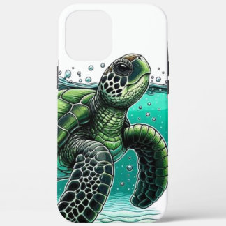 Case-Mate iPhone Case 🌊 Ocean Explorer Sea Turtle 🐢