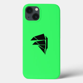 Coques Pour iPhone Ocean Glow_Clipper noir sur vert