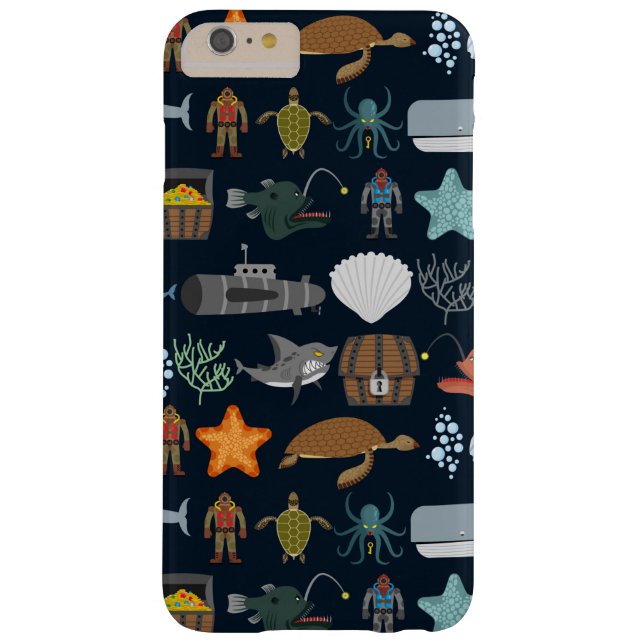 Coques Case-Mate iPhone Océan Habitants Motif 1 (Dos)