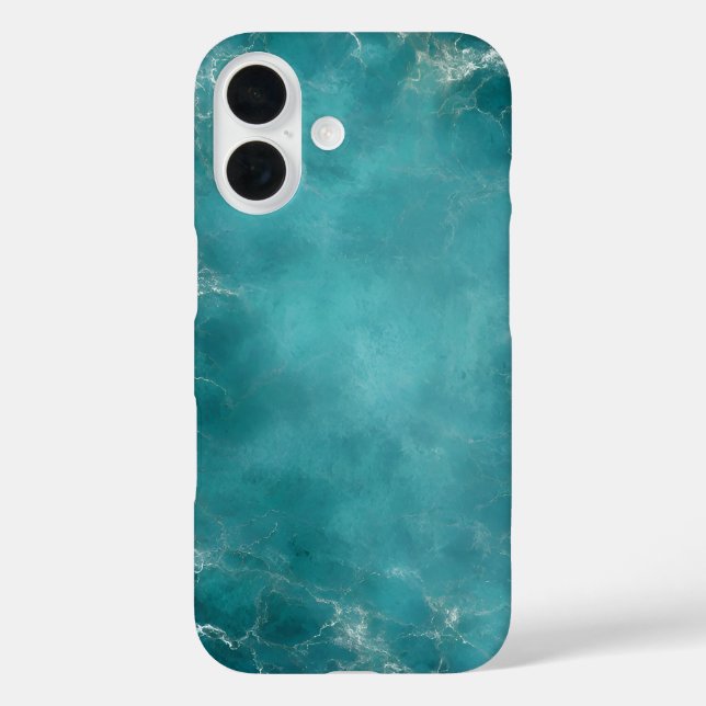 Coques Case-Mate iPhone Océan Sarcelle (Verso)
