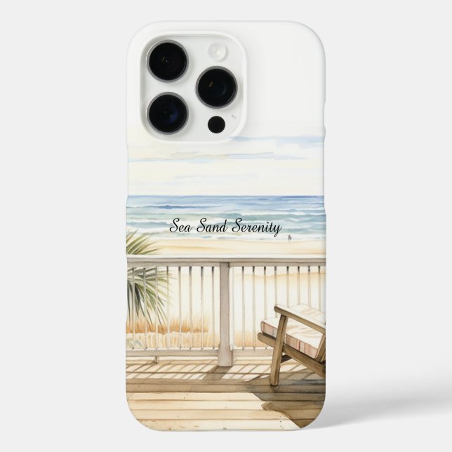 Coques Case-Mate iPhone Ocean View Beach Serenity (Verso)