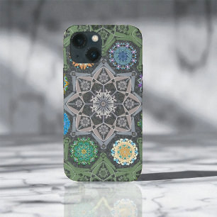 Case-Mate iPhone Case Octo Brightener arabe mauresque pierre verte