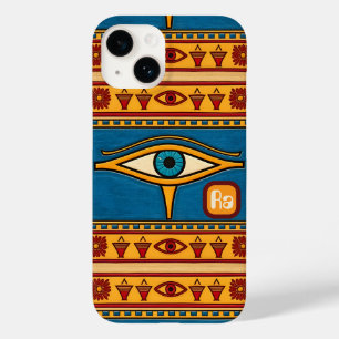 Coque Pour iPhone 14 Œil d'Horus égyptien personnalisé, Art de l'Œil de
