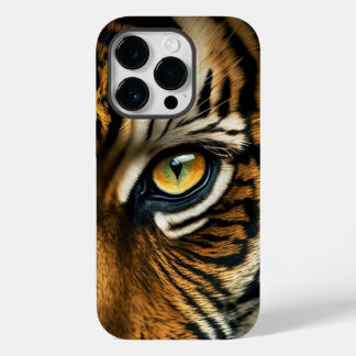 Coque Pour iPhone 14 Pro Oeil du tigre