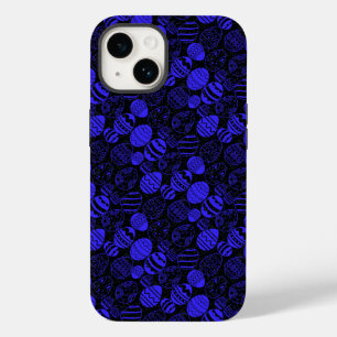 Coque Pour iPhone 14 OEufs de Pâques Motif 01.b BG Noir