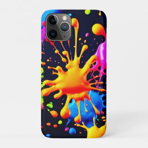 Case-Mate iPhone Case Oeuvre Abstraite de peinture à néon