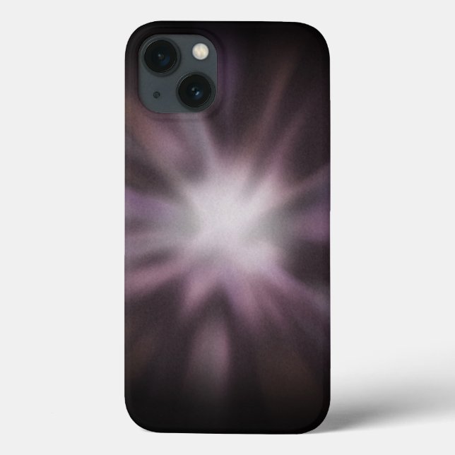 Coques Case-Mate iPhone Œuvre d'art de rafale cosmique (Verso)
