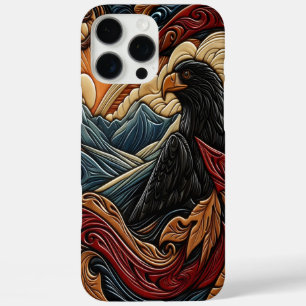 Coques iPhone 16 Pro Max Œuvre d'art panoramique Aigle Majestueux