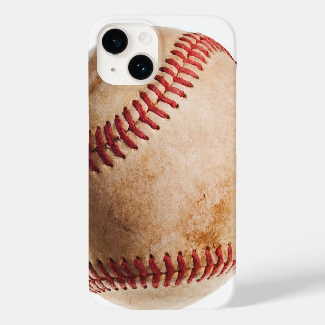Coques Case-Mate iPhone Oeuvre De Baseball (Verso)