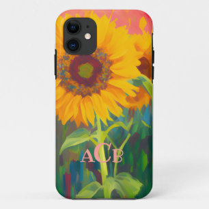 Case-Mate iPhone Case Oeuvre de tournesol monogramme