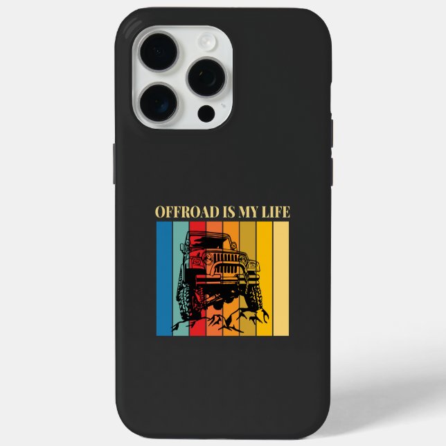 Coques Case-Mate iPhone off road est ma vie (Verso)