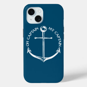 Coque Pour iPhone 15 Oh Capitaine Mon Capitaine