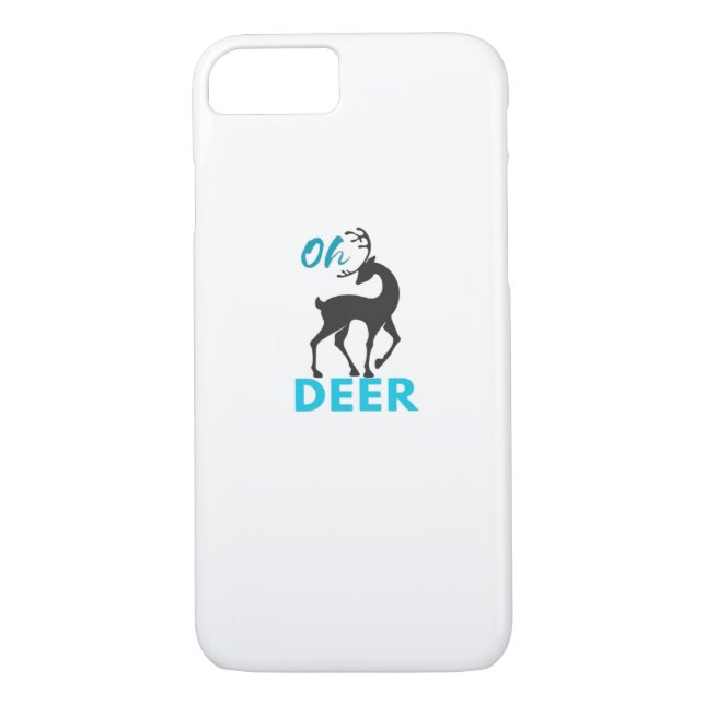 Coques Case-Mate iPhone Oh Deer Minimal Design  (Dos)