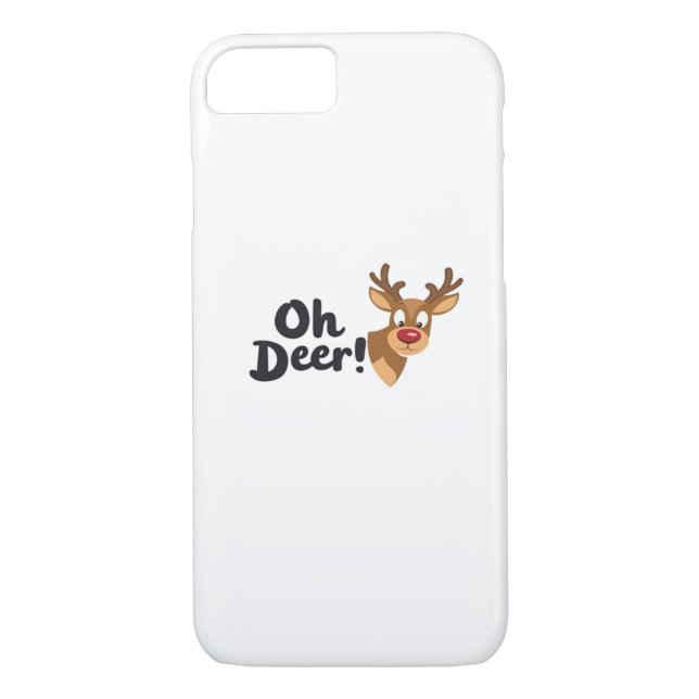 Coques Case-Mate iPhone Oh Deer Modern Aesthetic Style  (Dos)