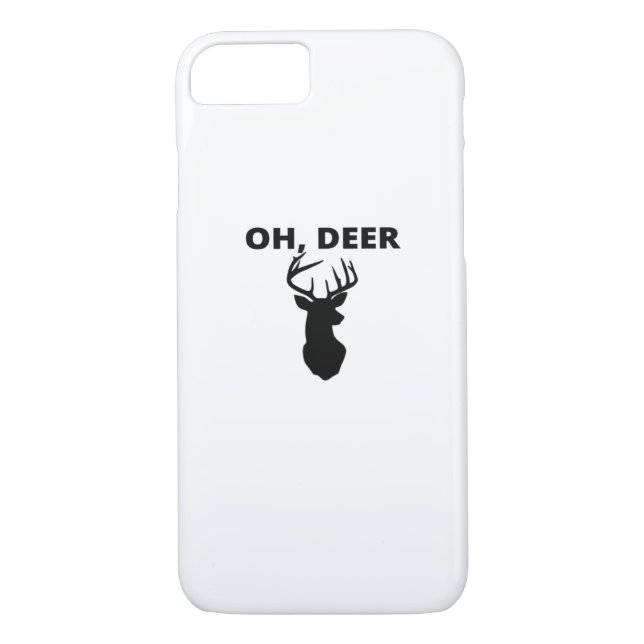Coques Case-Mate iPhone Oh Deer Oh Dear Whimsical Art Style  (Dos)