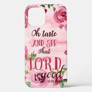 Case-Mate iPhone Case Oh Goûtez Et Voyez Que Le Seigneur Est Bon Psaume
