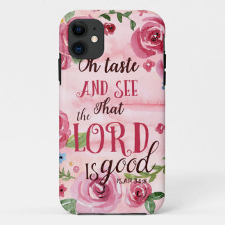 Case-Mate iPhone Case Oh Goûtez Et Voyez Que Le Seigneur Est Bon Psaume 