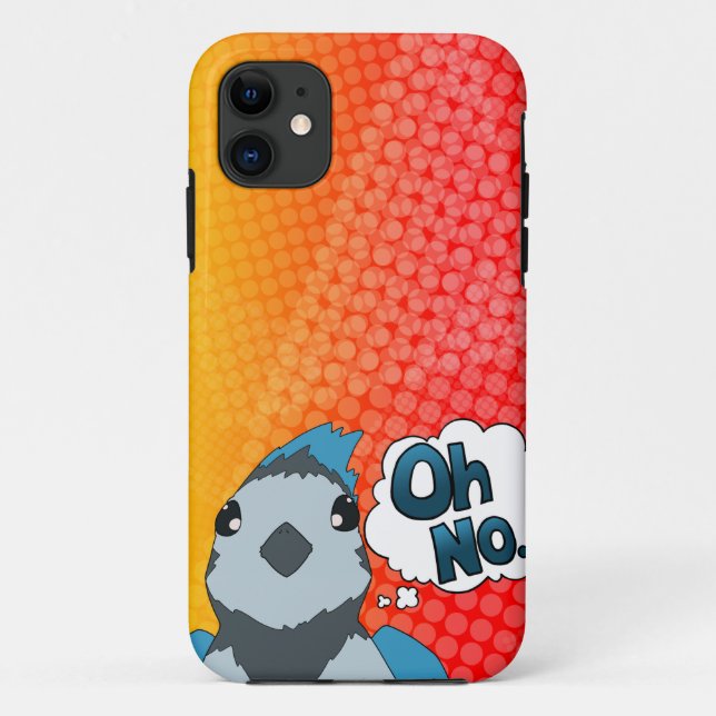 Coques Case-Mate iPhone Oh, pas d'oiseau (Dos)