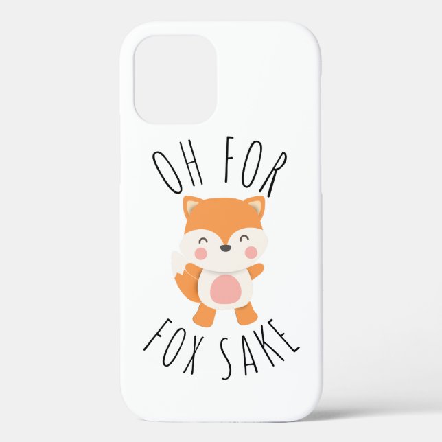 Coques Case-Mate iPhone Oh pour Fox Sake (Verso)