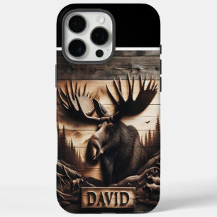 Coques iPhone 16 Pro Max Oie Carrée En Forêt