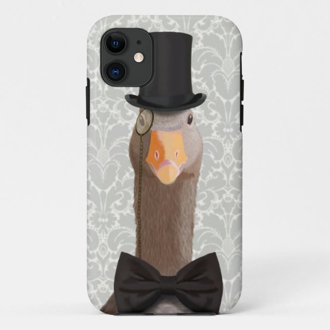 Coques Case-Mate iPhone Oie distinguée (Dos)