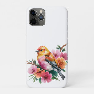 Case-Mate iPhone Case Oiseau à Fleur Rose