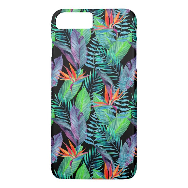 Coques Case-Mate iPhone Oiseau d'aquarelle du paradis (Dos)