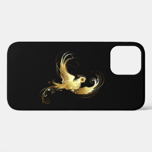 Case-Mate iPhone Case Oiseau doré sur fond noir