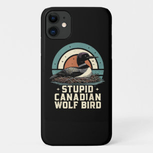 Case-Mate iPhone Case Oiseau loup canadien stupide