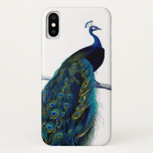 Etui iPhone Case-Mate Oiseau royal coloré élégant bleu vintage de pao