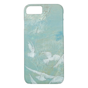 Case-Mate iPhone Case Oiseaux blancs à travers le ciel bleu