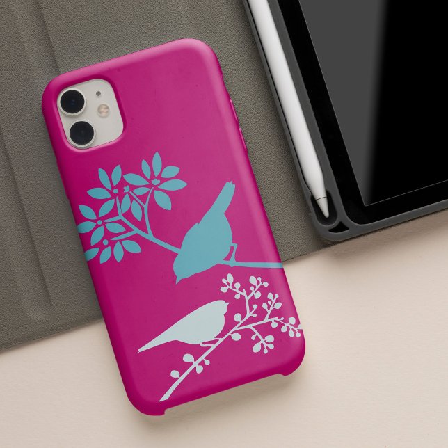 Coques Case-Mate iPhone Oiseaux colorés (Créateur téléchargé)