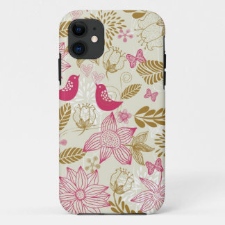 Coques Pour iPhone oiseaux dans le cas de l'iphone 5 d'amour à peine