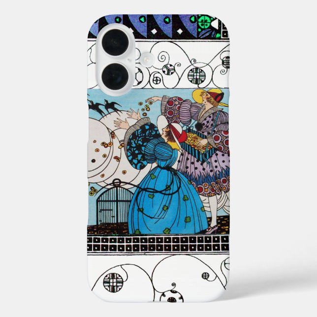 COQUES Case-Mate iPhone OISEAUX DE PRINTEMPS ET ESPACES / CONCEPTEUR DE CO (Verso)