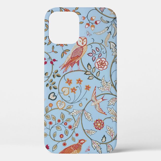 Coques Case-Mate iPhone Oiseaux et fleurs, William Morris (Verso)