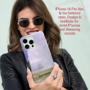 Coque iPhone 15 Pro Max Old Faithful Yellowstone National Park iPhone 15