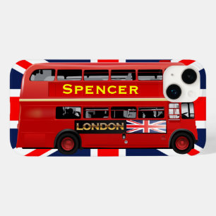 Coque Pour iPhone 14 Plus Old London Red Bus