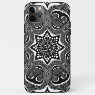 Case-Mate iPhone Case OM Psychedelic Trippy Black White Art