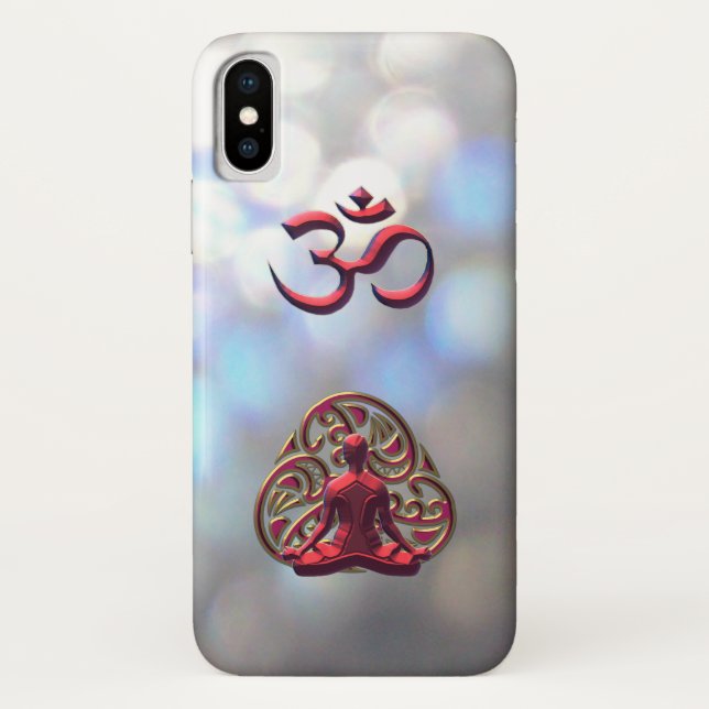 Coques Case-Mate iPhone OM-Symbole celtique royal de méditation pour (Dos)