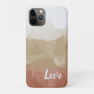 Case-Mate iPhone Case Ombre Brown et Tan Love Graceful Gradient