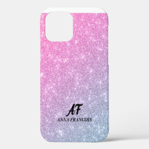 Case-Mate iPhone Case Ombre rose Et Bleu Grillonné Texté