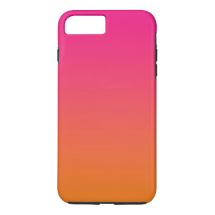 Coques Pour iPhone Ombre rose et orange